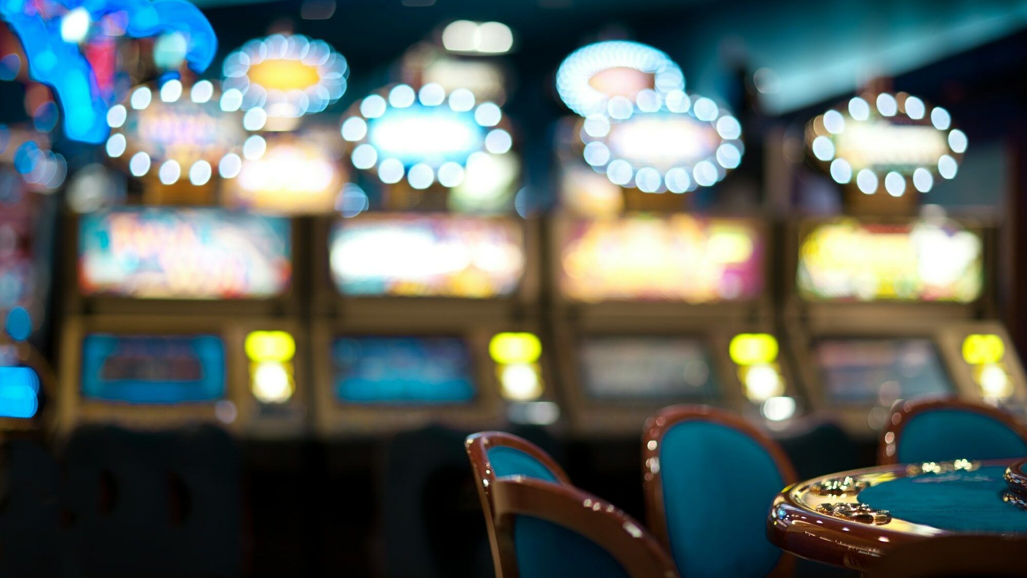 still life in a casino